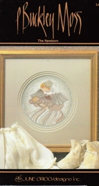 June Grigg Designs P.Buckley Moss Leaflet 110 - The Newborn