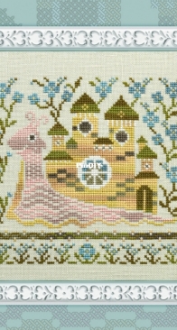 OwlForest Embroidery Snail Houses Forget-me-nots  XSD + PCS