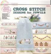 American School of Needlework ASN 3503 - Cross Stitch Designs for Towels by Sam Hawkins