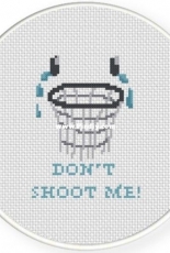 Daily Cross Stitch - Dont Shoot Me