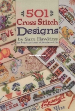 American School of Needlework ASN - 501 Cross Stitch Designs by Sam Hawkins
