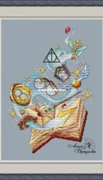 Green Terrace - Harry Potter - Magic Book by Anna Petunova