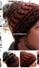 Hestia Beanie by Virginia Tullock-Free