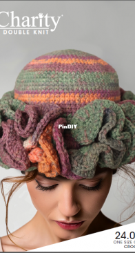 Elle Yarns 24.020  - Ruffle Beanie - Free