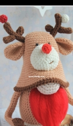 Pam Pino Design - Nazeli Mkrtchyan-Tadevosyan - Reindeer Gnome