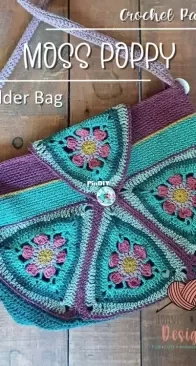 Joanita Theron Designs - Creative Crochet Workshop - Joanita Theron - Moss Poppy bag - Free