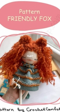 Crochet Confetti Shop - Irina Moilova - Friendly Fox