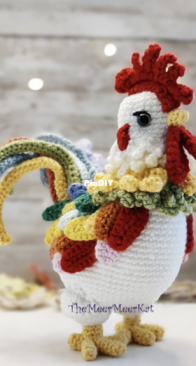 The Meer Meer Kat - Carrine Ng - Sam the Rainbow Rooster