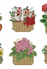 Imaginating 1910 Seasonal Baskets + 1955 Seasonal Baskets II PCS