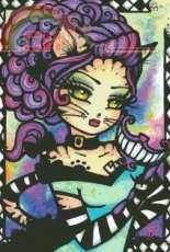 HAED HAEHANDQS 15794 Cheshire Cat (from QS Alice Series)  by Hannah Lynn