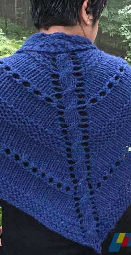 Medhel an Gwyns Shawl by Kalurah Hudson