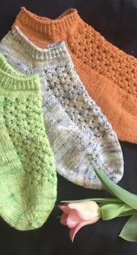 Marble Socks Summer Edition by Yvonne Hugo-English, Swedish- Free