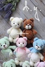 Julia Deinega - Little bears amigurumi - Translated - Free