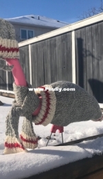 Flamingo Sweater Set by Helen Mawdsley-Free