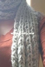 Chunky Alpaca Scarf