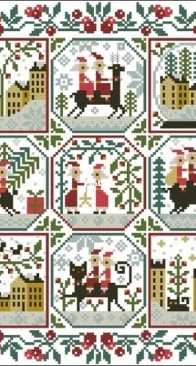 Creative Poppy - Barbara Ana Designs BAN295-062020 Santas Trips PCS + XSD
