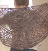 Dinner in the Eiffel Tower Shawl by Jessie Dodington
