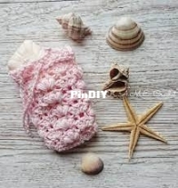 KAME Crochet Patterns - K.A.M.E. crochet - Krisztina Anna - Puff and Thistle Soap Saver - Free