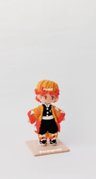 Xua Amigurumis - Lizeth - Zenitsu Agatsuma - Spanish/English