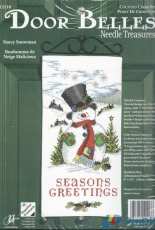 Needle Treasures JCA 12118 - Doorbelles Saucy Snowman