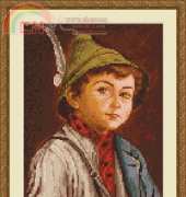 Megat 4506 Boy Wearing a German Hat