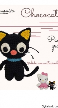 Amanita Crochet - Elida Lucia da Cunha - Chococat  -  Portuguese - Free