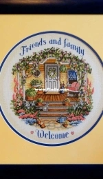 Dimensions 35025 - Cozy Porch Welcome PCS