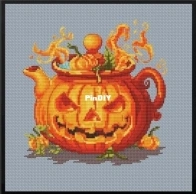 Halloween Tea by Iryna/ Irene Stegnii