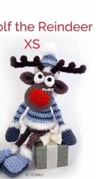 IlDikko - Ildikó Strüning - Rudolf the Reindeer XS