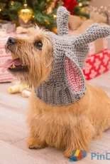 Red Heart  LW5332 - Rebecca J Venton - Doggie Deer Snood - Free