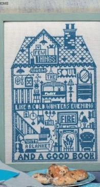 Hearth & Home by Emma Congdon from Cross Stitcher 430 PCS + XSD