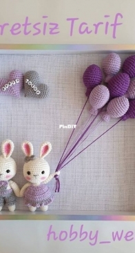 Hobby Welt - Bunny Pattern for Frame - Translated