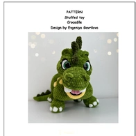 CrochetToysPatternAU/ Evgenia knitted toys - Evgenia Gavrilova - Crocodile
