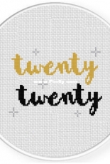 Daily Cross Stitch - Twenty Twenty