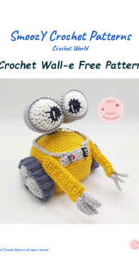 SmoozY Crochet Patterns / smoozy-handmade - Zita Jackson-Garaja - Crochet Wall-e - Free