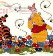 Designer Stitches D35 Disney Watercolor Busy Bees