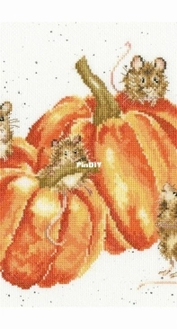 Bothy Threads XHD68 Pumpkin, Spice and All Things Mice XSD
