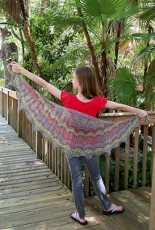 Summer Song Estonian Inspired Shawl by Linda Browning