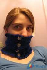 Death by Knitting-Cowl For Amy From Andy by Samantha Edgerly-Free