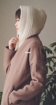 Lena Hooded Cowl by Irene Lin