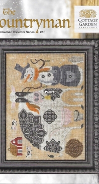 Cottage Garden Samplings - CGS-1106 - The Snowman Collector Series No.10 - The Countryman