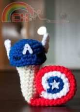 Fallen Designs - Laura Partridge Birdsall - Captain Snailmerica - English