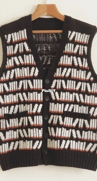 Librarian vest by Tomomi Yoshimoto