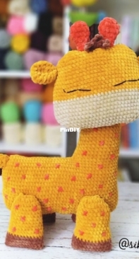 Sihirli Halka - Burcu Bülbül - Pillow Giraffe Aiden - Yastık Zürafa Aiden - Turkish