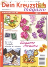 Dein Kreuzstich Magazin Issue 1 January -  February 2015 - German