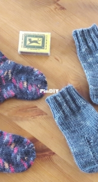 Socks for a newborn boy