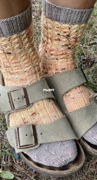 Lovely Day Socks by Chit Chat Knits-Free