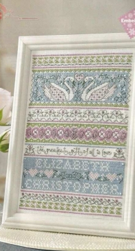 Eternally Yours by Joan Elliott from Cross Stitcher UK 214