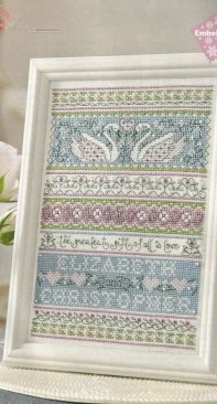 Eternally Yours by Joan Elliott from Cross Stitcher UK 214