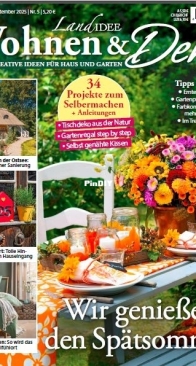 Landidee Wohnen und Deko - Isssue 5 - August/September 2025 - German